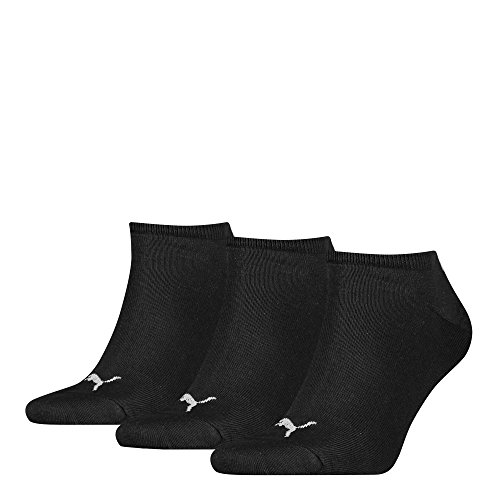 Preisvergleich Produktbild 9 Paar, Puma Sneaker Socken, Größe 43 / 46, schwarz