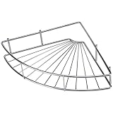 Stainless Steel Shower Shampoo Soap Shelf Storage Organizer with Vacuum Suction Cup Kitchen Bathroom