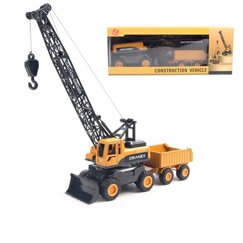 Jenilily Kran Spielzeug Kranwagen Bauspielzeug LKW Kinder Auto...
