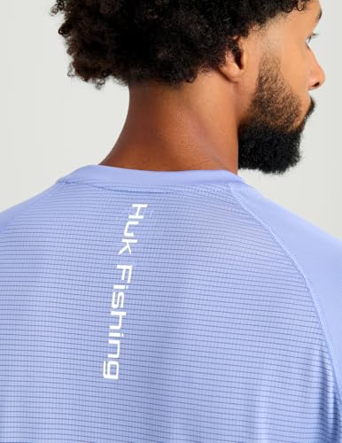 HUK Men's Icon Crew, Long-Sleeve Performance Fishing Shirt3