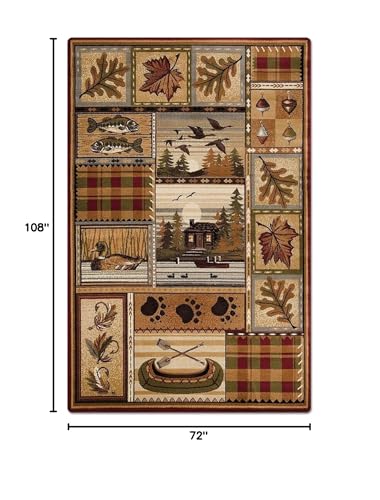 Tapete decorativo rectangular 180x275 cm miniatura 2