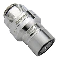 Koolance QD3-MSG4 QD3 Male Quick Disconnect No-Spill Coupling, Male Threaded G 1/4 BSPP