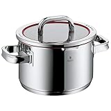 wmf function 4 set test Die Bodenkonstruktion (TransTherm) sorgt für eine gleichmäßige und lange Wärmespeicherung. So kann während dem Kochen Energie und Zeit gespart werden