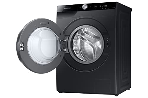 Image of Samsung 12 Kg WiFi Enabled Inverter Fully-Automatic Front Load Washing Machine Appliance (WD12TP44DSB /TL), Bubble technology, Black Caviar)