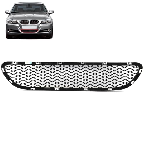 Image of ROBUST Front Centre Bumper Grille Trim Mesh Black for BMW 3 E90 E91 51117198906 2008-2012