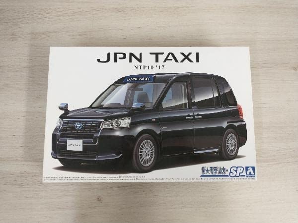 AOSHIMA JPN TAXI NTP10 '17 プラモデル 1/24 トヨタ NTP10 JPNタクシー '17 ブラック｜株式会社 青島