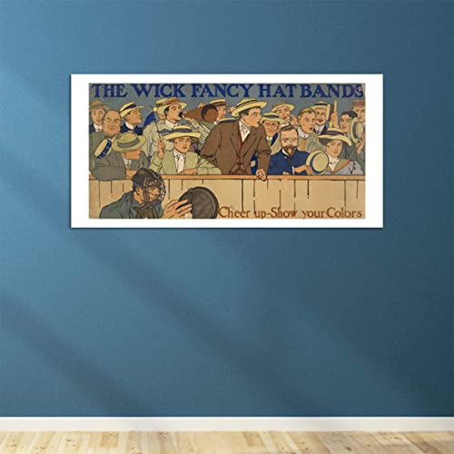 Affiche Wick Fancy Hat Bands pour salon Spiffing Prints - 4