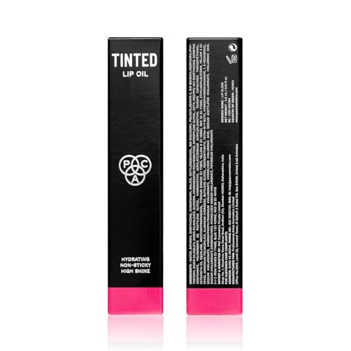 Image of PAC Tinted Lip Oil Trendsetter | Hydrating Lip Oil | Non Greasy Glossy Finish | Subtle Natural Tint
