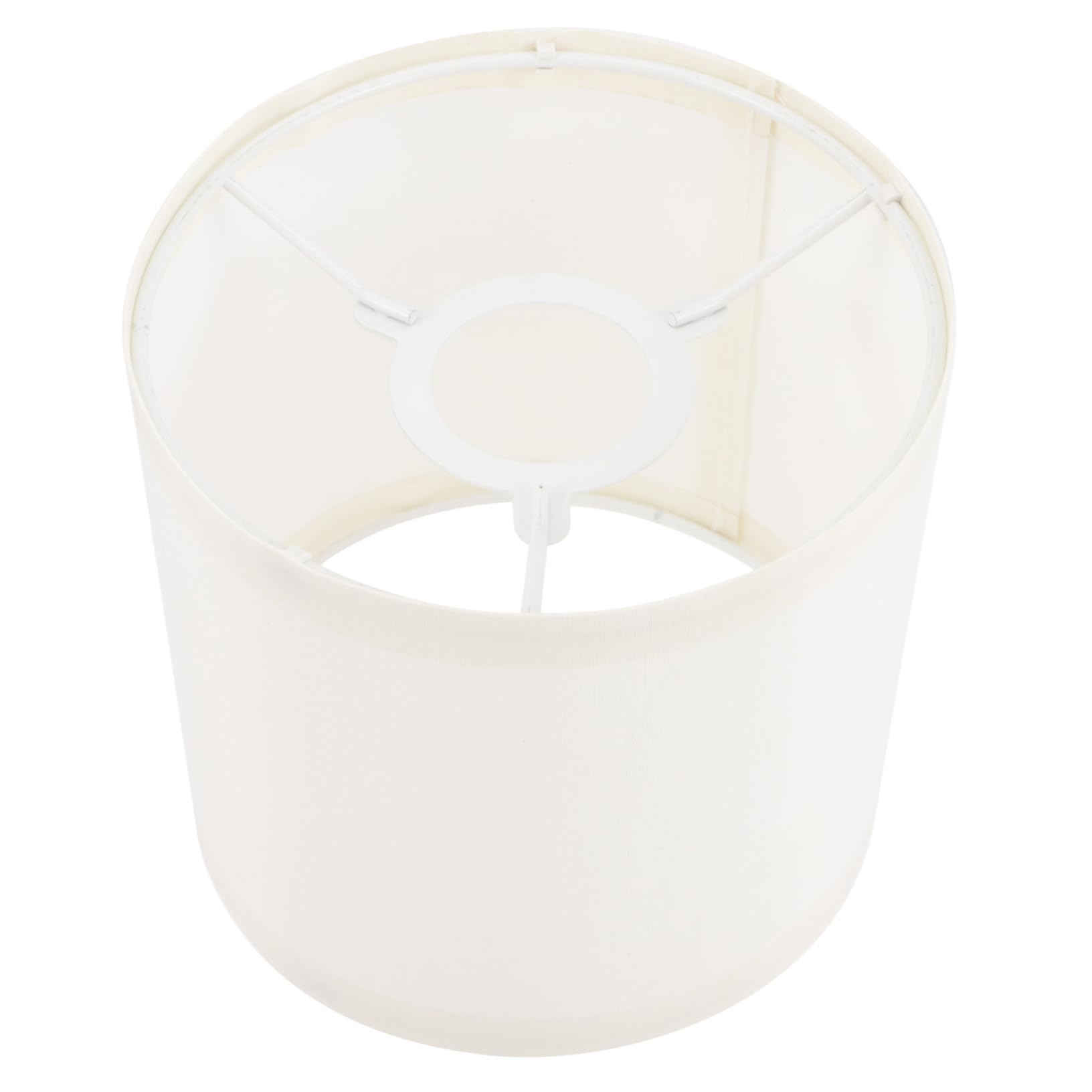 ABOOFAN Removable Lamp Shade Replacement for Table Lamp in Yellow Fabric with Iron Frame Featuring Gentle Light Effect Suitable for Bedroom Use