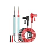 Starke gummiisolierte Prüfsonden mit 4 mm globalen Kupplungen, 1000 V Bewertung, ausgezeichnet für industrielle Geräte, elektrische Strukturprüfung, Elastomer-Goldfurnier-Multimeter, Testkunden