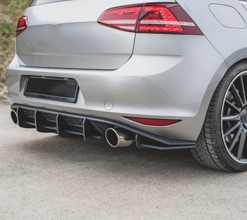 Difusor trasero Golf 7 GTI 2014-2017 kit de carrocería V2 para parachoques splitters 5