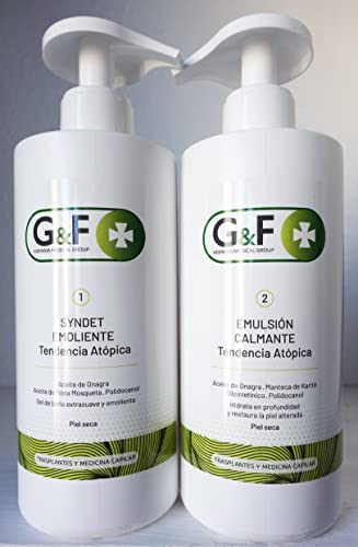 Gel de Ducha + Aceite de Onagra. Plan Alivio del Picor y Piel Reseca. Tratamiento 30/60 dias. Gel de baño. Emulsión calmante. Tendencia atópica. Syndet gel baño