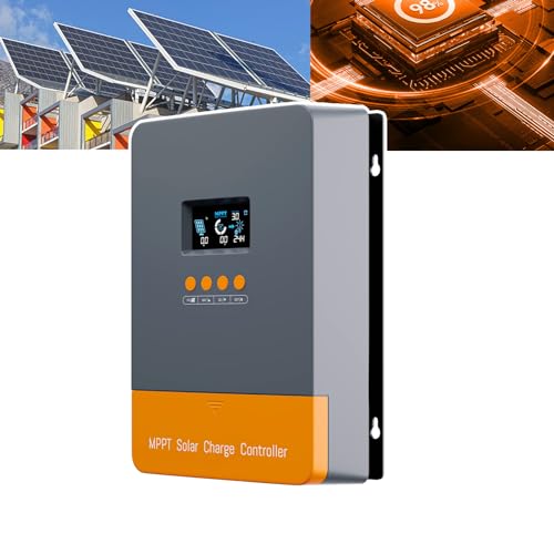 Controlador De Carga Solar (60A), MPPT 12V 24V 36V 48V Controlador 60amp, Regulador De Carga Solar,