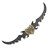 Night Elf Betrayer Twin Blade Wooden Sword Gray