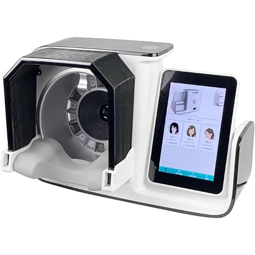 Smart Skin Analyzer, 3D Facial Skin Detector, 20 Million Pixels, 3 Types of General Light, 10 Different Detection Methods, with Analysis Reports, Comprehensive Analysis of Skin Problems