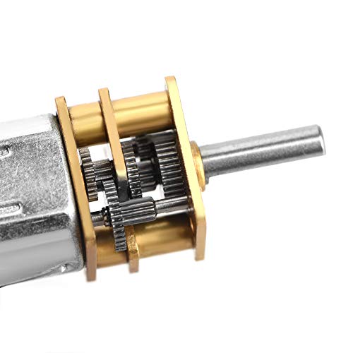 Moteur à Engrenages Encodeur Hall pour Automatisation Robotique de Précision DIY