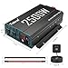 MKLIHFD 2500W Pure Sine Wave Inverter 12V DC to 110V AC Converter for Home, RV, Truck, Off-Grid Solar Power Inverter with Built-in 5V/2.1A USB, AC Hardwire Port, Remote Controller