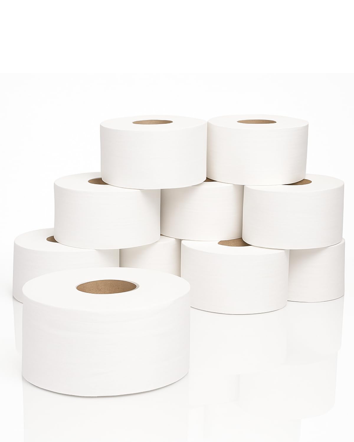 Set di Mini Rotoli di Carta igienica, 2 Strati, 130 m per Rotolo, Pura cellulosa, 1 Set