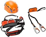 Climbing Technology Plus Kit Ferrata, Casco con Imbrago Set,...