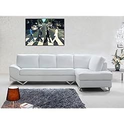 Impression sur toile encadrée The Beatles Abbey Road 30 x 20 cm – 18 mm de profondeur - Les Beatles, Paul McCartney, John Lennon, RIngo Starr, George Harrison Impression sur toile encadrée The Beatles Abbey Road 30 x 20 cm – 18 mm de profondeur – Image 3
