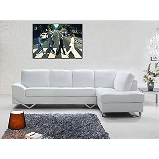 Impression sur toile encadrée The Beatles Abbey Road 30 x 20 cm – 18 mm de profondeur - Les Beatles, Paul McCartney, John Lennon, RIngo Starr, George Harrison Impression sur toile encadrée The Beatles Abbey Road 30 x 20 cm – 18 mm de profondeur – Image 3