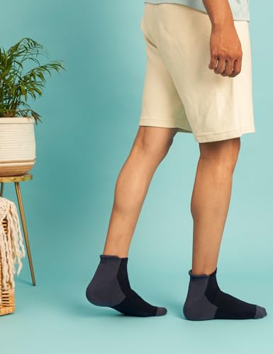 Image of DAMENSCH Men's Cotton Blend Ankle Length Socks