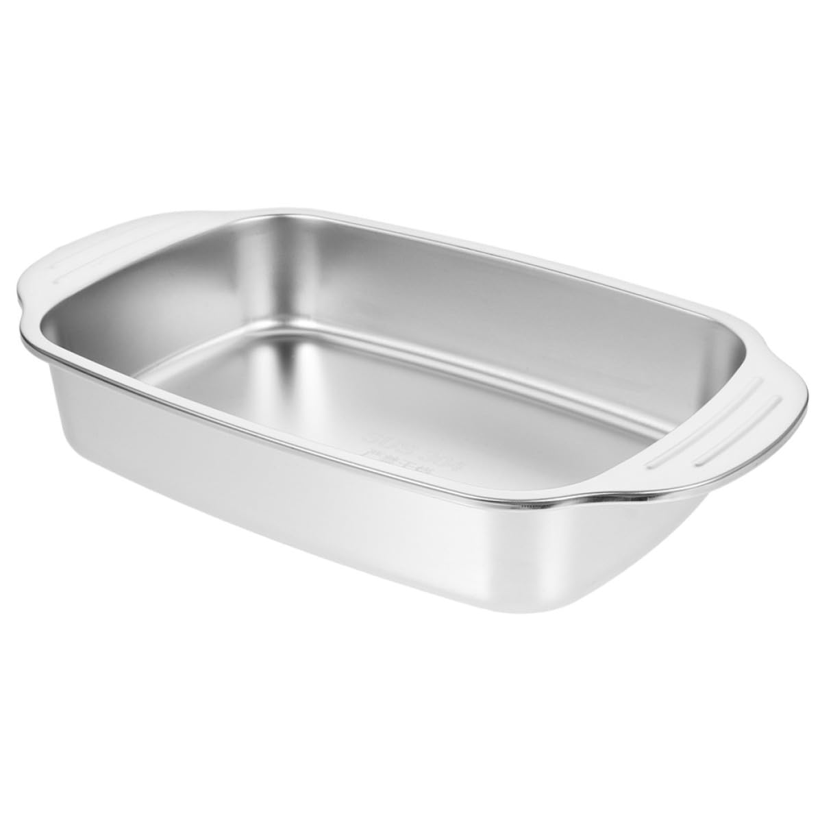Plat de cuisson inox pour four résistant qui ne se déforme pas sur l'induction