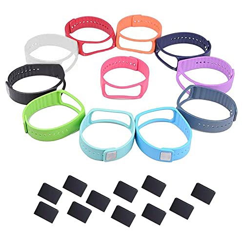 TenCloud Adjustable Replacement Bands Set of 11 with Secure Fastener Rings Band Compatible with Samsung Gear Fit SM-R350