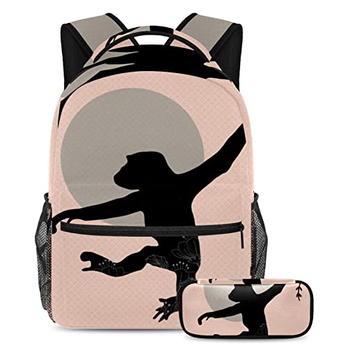 Sac à dos avec trousse Ape multicolore pour l'école et le voyage des grands étudiants