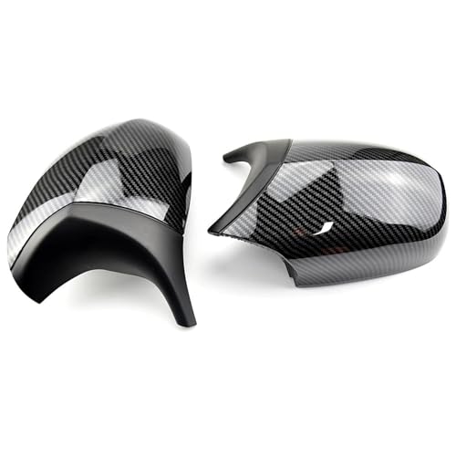 Coques rétroviseurs fibre carbone BMW E90 E91 LCI protection anti UV
