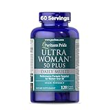 Puritan's Pride Ultra Woman 50 Plus High Potency Performance Time Release Daily Multivitamin with Zinc, Supplement to Support Healthy Aging and Cellular Energy Production, 2 Month Supply, 120 Count