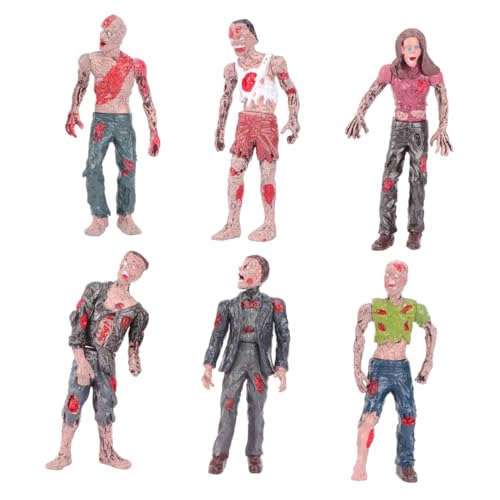 スカル フィギュア バンド 6体セット ゾンビ　人形 スカル フィギュア バンド 6体セット ゾンビ 人形 スカル・サイコ