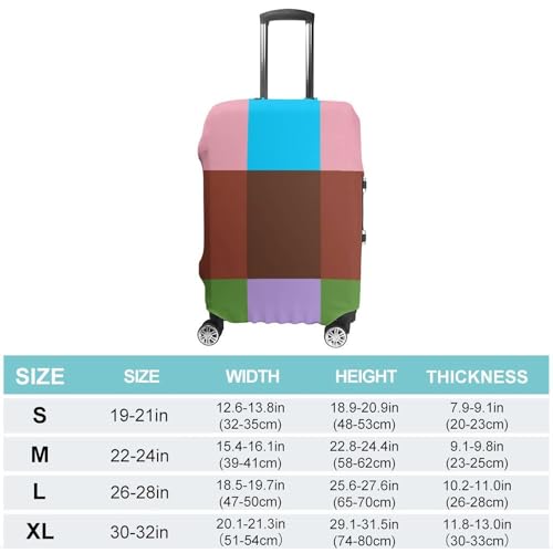 Luggage Covers Protector Suitcase Sleeve Carry On Luggage Cover Lgbt Pride Flag Gyneflexible Anti Scratch Travel Suitcase Protector2