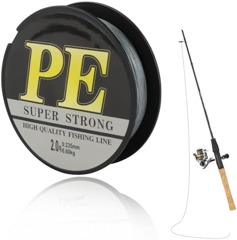 Braided Fishing Line 30lb for Saltwater surf, Freshwater Banks and Kayak Angling, with 300yards Length and 0.23mm Diameter, Fishing String, Braid Line