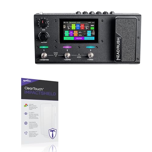 BoxWave Screen Protector Compatible with Headrush MX5 - ClearTouch ImpactShield (2-Pack), Impenetrable Screen Protector Flexible Film