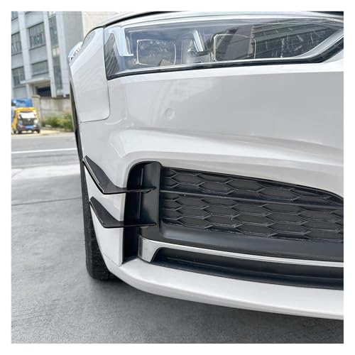 Diffuseur Pare-Chocs Avant en ABS Noir Brillant pour Audi A5 S5 Sline 2017-2020 - 6