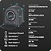 HHOLOVE TYPro Self Cleaning Cat Litter Box Automatic Hands-Free Smart Robot self Cleaning Cat Litter Box for Multiple Cats with APP Control Safe with Litter Mat Waste Bags and Deodorizer Dark Grey