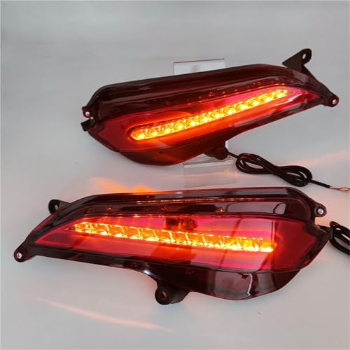 Luces traseras coche LED Toyota Yaris intermitentes parachoques smoke 6