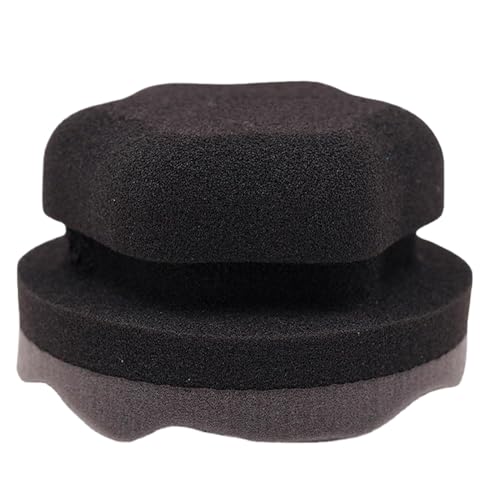 Aplicador De Abrillantador De Neumáticos De Coche - Esponjas Para Limpieza De Coches | Almohadilla Aplicadora De Abrillantador De Neumáticos | Aplicador De Abrillantador De Neumáticos, Esponja Para Ab