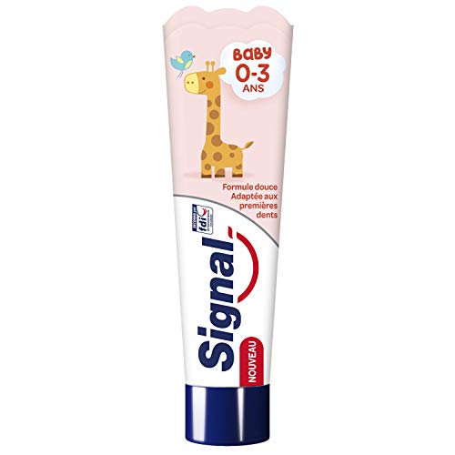 Signal Pasta de dientes para niños de 0 a 3 años, 50 ml