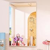 Hasipu Home Gym Mirror 48" L x 30" W - 1PC Large Full Body Mirror for Yoga, Wall-Mounted Mirrors for Fitness, Garage, Dance Studio, 0.16in Tempered Glass Frameless