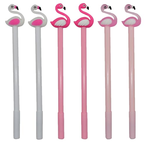Bolígrafo Gel Maydahui Flamingo 12 Piezas Tinta Negra