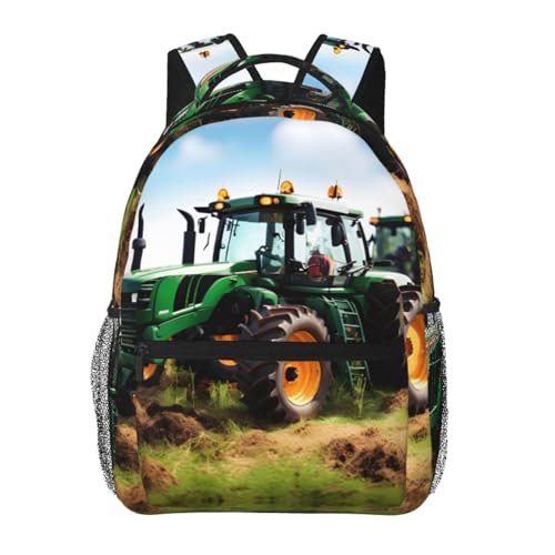 Sac de travail décontracté imprimé tracteur pour voyage