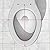 Plastic Round Toilet Seat 17" – Standard Size Toilet Seat Cover, Easy to Install, Heavy-Duty Plastic, Fits Most Round Toilets, Easy to Clean, Bathroom Replacement Toilet Seat with Lid