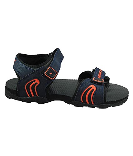 Image of SPARX Men's Sandals & Floaters SS-702-BLUE-ORANGE-7