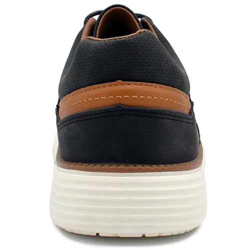 Image of AKADEMIKS Mens Dayton Oxford, Comfortable Footwear for Formal and Casual Wear