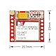 ARCELI 2 x GPRS GSM Module, Breakout Modul TTL serielle Schnittstelle 3.7~4.2V Quad-Band 850/900/1800/1900MHz SIM-Kartenslot Onboard mit Antenne