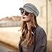 ColorSun Women's Newsboy Caps Beret Hat for Fashion Ladies Gray