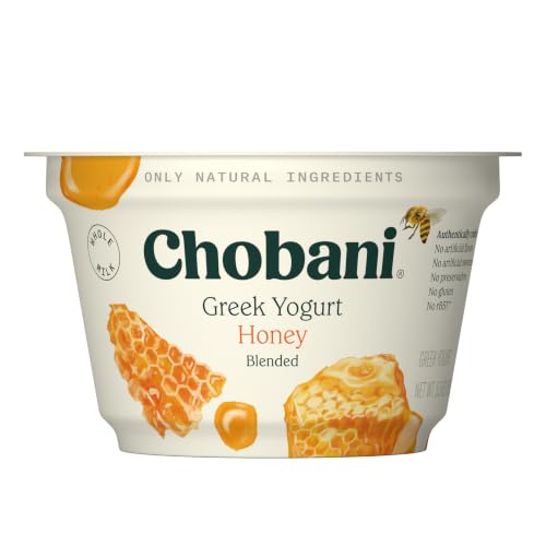 Chobani® Whole Milk Greek Yogurt Honey & Cream Blended 5.3oz