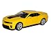 Produktbild Welly Chevrolet Chevy Camaro SS RS Coupe Gelb Schwarze Streifen Bumble Bee Bumblebee Transformers ZL1 5. Generation Ab 2009 1/24 Modell Auto mit individiuellem Wunschkennzeichen